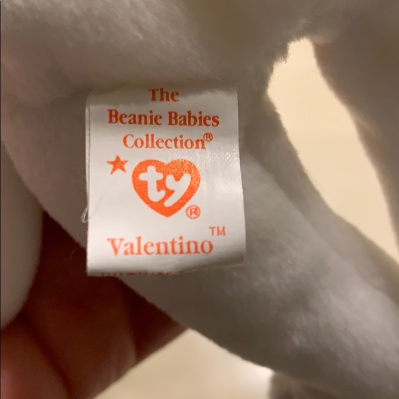 Ty beanie Valentino. Brown nose PVC. New - Picture 4 of 6